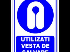 Indicator utilizati vesta de salvare